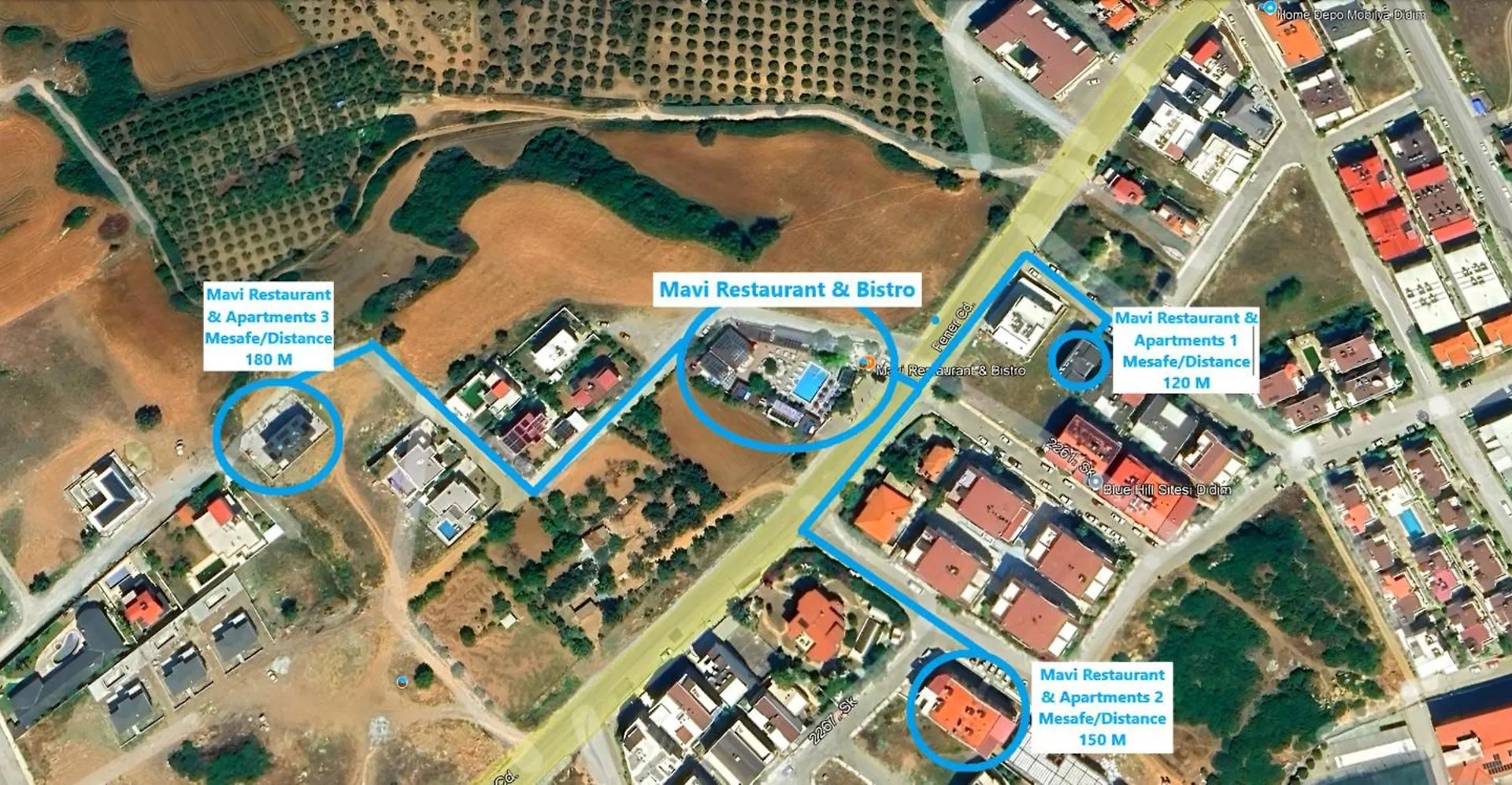Mavi Pansiyon & Restaurant Didim Guest house